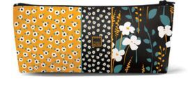 BOLSA DE COSMETICOS NECESER MEDIANO TRIANGULAR FLO