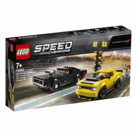 LEGO SPEED CHAMPIONS DODGE CHALLENGER 2018 Y CHARG