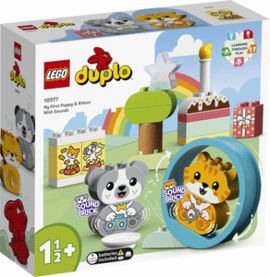 LEGO MIS PRIMEROS CACHORRITO Y GATITO CON SONIDOS