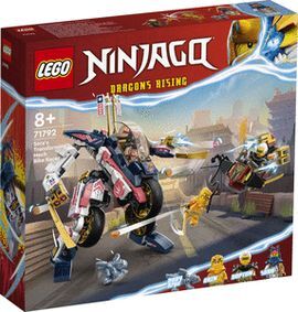 LEGO MOTO DE CARRERAS TRANSFORMABLE EN MECA DE SOR
