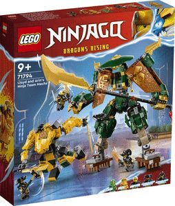 LEGO MECAS DEL EQUIPO NINJA DE LLOYD Y ARIN