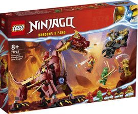 LEGO DRAGON DE LAVA TRANSFORMABLE DE HEATWAVE