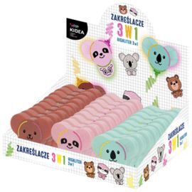 EXPOSITOR 24 UDS. MARCADORES CON FIGURA 3 IN 1 KID