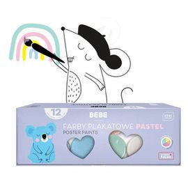PACK DE 12 PINTURA COLOR PASTEL BB 20 ML