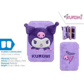 ESTUCHE 2 CREMALLERAS KUROMI