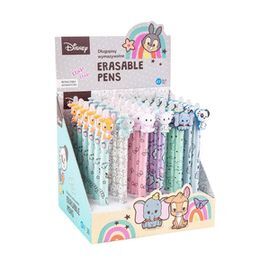 EXPOSITOR 36 BOLIGRAFOS TINTA BORRABLES BAMBI