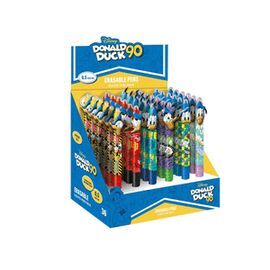 EXPOSITOR 36 BOLIGRAFOS TINTA BORRABLES PATO DONAL