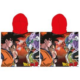 PONCHO PLAYA MICRO 55*110CM NIÑO DRAGON BALL 054