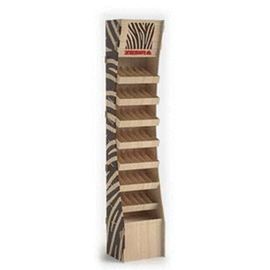 EXPOSITOR VACIO ZEBRA MADERA CAPACIDAD 440 UDS