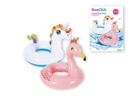 FLOTADOR CIRCULAR PVC UNICORNIO Y FLAMENCO