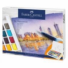 ACUARELA FABER CASTELL CREATIVE STUDIO 36 COLORES