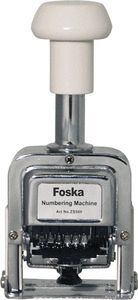 NUMERADOR FOSKA 5 MM 6 BANDAS