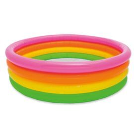 PISCINA HINCHABLE 4 AROS SUNSET 168X46CM 780 L