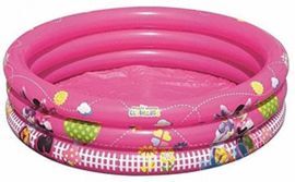 PISCINA MINNIE HINCHABLE 3 ANILLOS