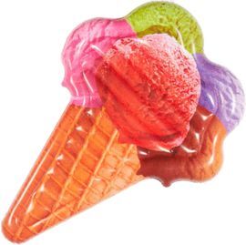 COLCHONETA HINCHABLE HELADO DE BOLAS 188 X 130 CM