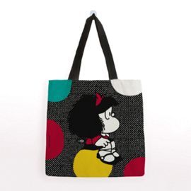 BOLSA ALGODON MAFALDA MINI -SOBRE PELOTA