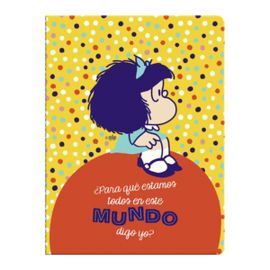 LIBRETA TAPA BLANDA MEDIANA - MAFALDA