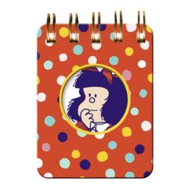 MINI BLOCK CON ESPIRAL - MAFALDA