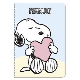 LIBRETA TAPA BLANDA PEQUEÑA SNOOPY PASTEL