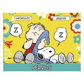 TACO DE NOTAS CON VENTANA SNOOPY COLORFULL