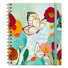 LIBRETA TABA DURA GRANDE BUTTERFLY ESPIRAL