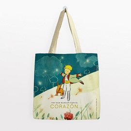 BOLSA ALGODON PRINCIPITO GRANDE - 11 CORAZON