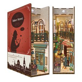 MAQUETA BOOK NOOK BAKER STREET CON LUZ Y SENSOR MO