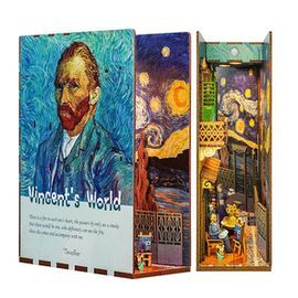 MAQUETA BOOK NOOK CON LUZ EL MUNDO DE VINCENT VAN