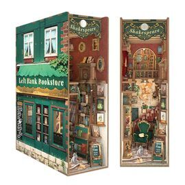 MAQUETA BOOK NOOK CON LUZ LIBRERIA SHAKESPEARE LEF