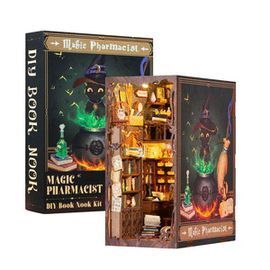 MAQUETA BOOK NOOK CON LUZ SALA DE POCIONES