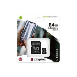 TARJETA MICROSD KINGSTON XC 64GB CLASE 10 CANVAS P