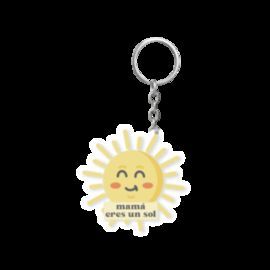 LLAVERO MAMÁ ERES UN SOL