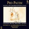 PRO PACEM TEXTES, ART& MUSIQUES POPUR LA PAIX