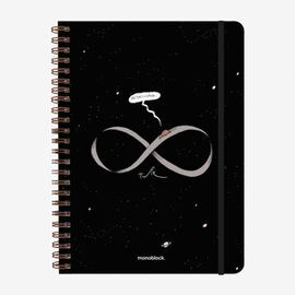 CUADERNO A4 ESPIRAL CUADRICULADO RECALCULANDO. TUT