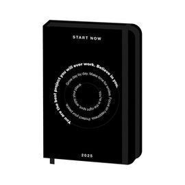 AGENDA ANUAL 2025 15X21 DXP BLACK