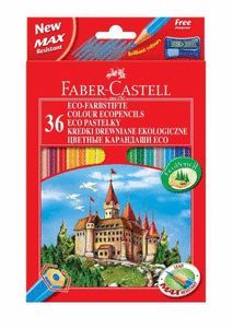 LAPIZ FABER 36 COLORES ECOLOGICOS CON AFILALAPIZ