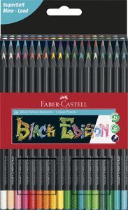LAPIZ FABER CASTELL BLACK EDITION 36 COLORES SURTI