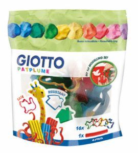 ACCESORIOS MODELAJE GIOTTO PATPLUME 16 UD + 1 RODI