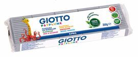 PLASTILINA VEGETAL GIOTTO PATPLUME GRIS 350 GR CAJ