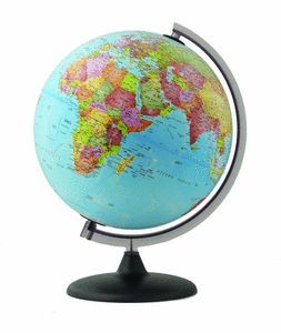 ESFERA MUNDO OPACA 30 CM