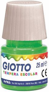 TEMPERA ESCOLAR GIOTTO 25ML VERDE