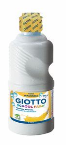 TEMPERA LIQUIDA 250ML GIOTTO LAVABLE BLANCO