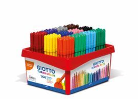 ROTULADOR GIOTTO TURBOCOLOR PACK 144UNID