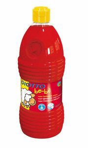 TEMPERA LIQUIDA 1000ML GIOTTO BEBE ROJO