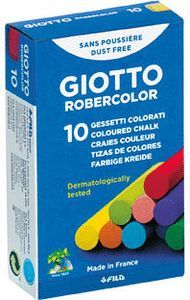 TIZA ROBERCOLOR C/10 COLORES SURTIDOS ( PAQUETE 10