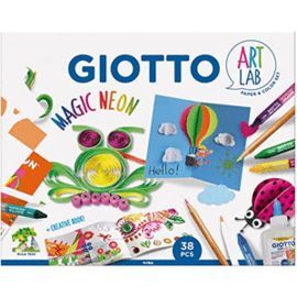 SET GIOTTO ART LAB MAGIC NEON
