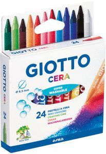 CERAS GIOTTO CERA ESTUCHE 24 UD