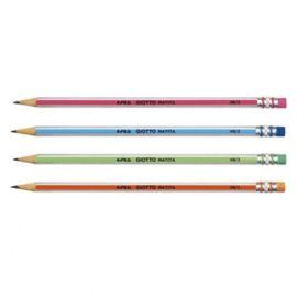 LAPIZ GIOTTO MATITA C/12 2HB CON GOMA