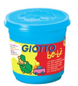 GIOTTO BEBE SUPER PASTA PARA JUGAR 220 GR AZUL