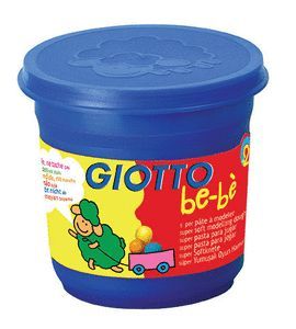 SUPER PASTA PARA JUGAR GIOTTO BEBE 220 GR AZUL OSC